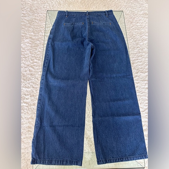 A&F Sloane Tailored Jean in Dark Denim High Rise NEW! - Picture 6 of 7